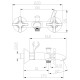 Смеситель Lemark Duetto LM5712C для ванны и душа