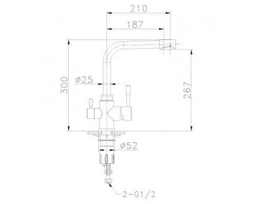 Смеситель Lemark Expert LM5061S для кухонной мойки