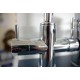 Смеситель на 3 воды Paini Cox 78CR6433VL2KM для кухонной мойки, хром