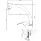 Смеситель для кухонной мойки Rossinka A35-25