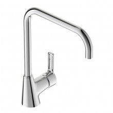 Смеситель Vidima УНО (Uno) BA242AA для кухонной мойки, поворотный излив, хром