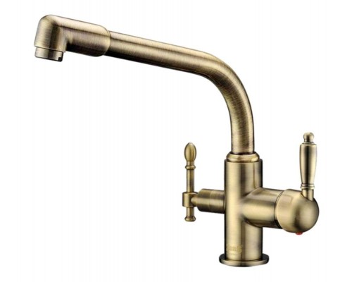 Смеситель Zorg Clean Water ZR 320 YF-33 BR для кухни под фильтр, бронза Смеситель Zorg Clean Water ZR 320 YF-33 BR для кухни под фильтр, бронза