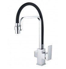 Смеситель Zorg Clean Water ZR 341-6 YF для кухни под фильтр, хром/черный