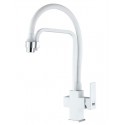 Смеситель Zorg Clean Water ZR 341-8 YF WHITE для кухни под фильтр, белый