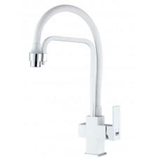 Смеситель Zorg Clean Water ZR 341-8 YF WHITE для кухни под фильтр, белый