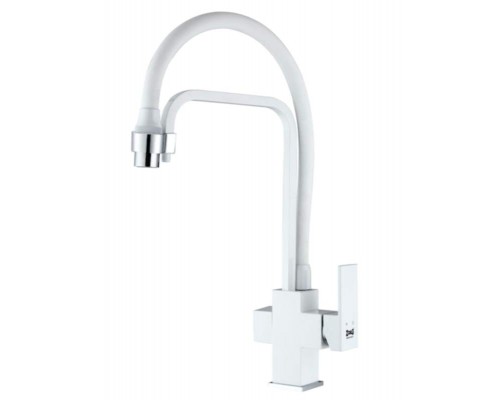 Смеситель Zorg Clean Water ZR 341-8 YF WHITE для кухни под фильтр, белый