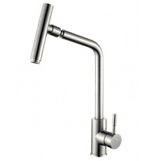 Смеситель для кухни Zorg Steel Hammer, нержавеющая сталь, SH 5106 INOX