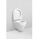 Инсталляция Grohe с безободковым унитазом AM.PM Spirit FlashClean C701700WH, с сиденьем микролифт, комплект