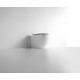 Приставной унитаз CeramaLux NS 3176 36 х 56 х 41 см безободковый, сиденье DP, Soft Close, белый