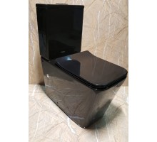 Напольный унитаз CeramaLux NS 2170-18 36 х 64 х 83.5 см безободковый, сиденье DP, Soft Close, цвет черный
