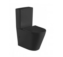 Напольный унитаз CeramaLux NS 2178-18 36 х 64 х 83.5 см безободковый, сиденье DP, Soft Close, цвет черный