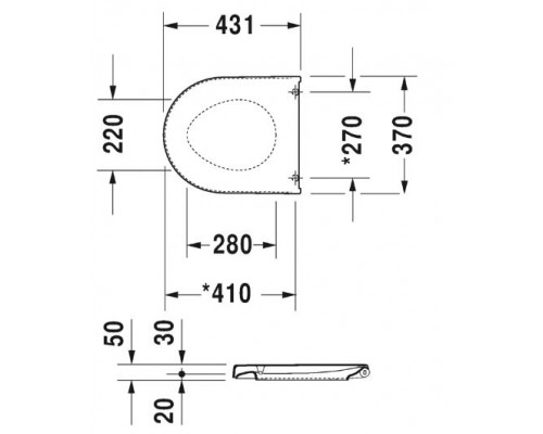 Инсталляция Geberit с безободковым унитазом Duravit Starck 3 Rimless 45270900A1, сиденье микролифт клавиша хром, комплект   198741