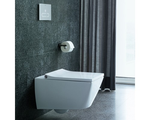 Подвесной унитаз Duravit Viu 2511090000 37 x 57 см безободковый, с креплением Durafix, белый