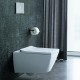 Подвесной унитаз Duravit Viu 2511090000 37 x 57 см безободковый, с креплением Durafix, белый