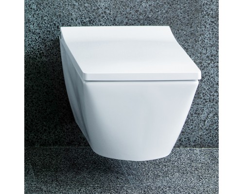 Подвесной унитаз Duravit Viu 2511090000 37 x 57 см безободковый, с креплением Durafix, белый