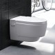 Электронный унитаз Geberit Aquaclean Mera Classic 146.204 11.1 подвесной, безободковый и крышка-биде, альпийский белый