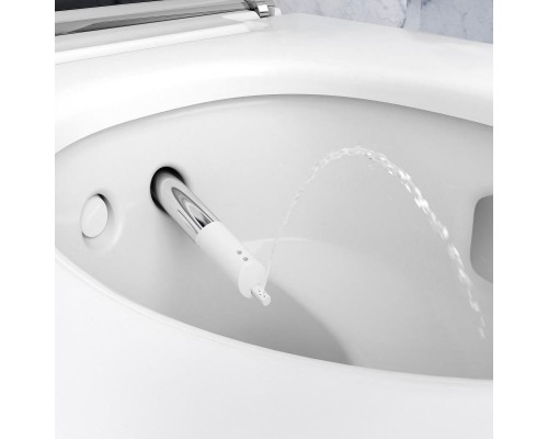 Электронный унитаз Geberit Aquaclean Mera Classic 146.204 11.1 подвесной, безободковый и крышка-биде, альпийский белый