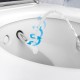 Электронный унитаз Geberit Aquaclean Mera Classic 146.204 11.1 подвесной, безободковый и крышка-биде, альпийский белый