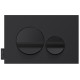 Инсталляция Jacob Delafon E21748RU-00 с безободковым унитазом Rodin+ EDY102, сиденье микролифт, клавиша черная круг (E24156+E20859-7-BMT+EDY102+E23280)