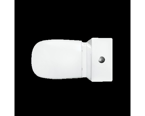 Унитаз-компакт Sanita Quadro Люкс Слим напольный, крышка микролифт, белый, SL902302