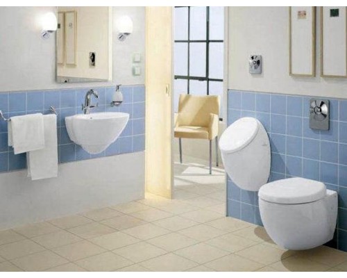 Подвесной унитаз Villeroy&Boch Aveo 6612 10R2, ярко-белый