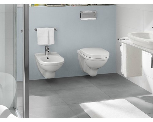 Подвесной унитаз Villeroy&Boch O.novo 5660H101 с сиденьем SoftClose Подвесной унитаз Villeroy&Boch O.novo 5660H101 с сиденьем SoftClose