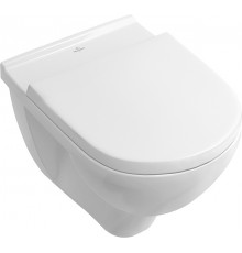 Подвесной безободковый унитаз Villeroy&Boch O.novo 5660R001, альпийский белый