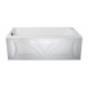 Акриловая ванна 1MarKa Modern 180x70 прямоугольная, белая (01мод1870)