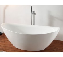 Акриловая ванна Abber AB9248, цвет - белый, 180 х 87 х 65 см