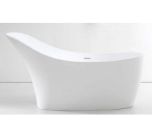 Ванна акриловая Abber AB9245, цвет - белый, 169 x 75 x 85 см