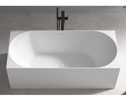 Ванна акриловая Abber AB9281 170 x 75 см прямоугольная, белый