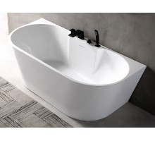 Ванна акриловая Abber AB9296-1.5 150 х 80 x 60 см пристенная, белая