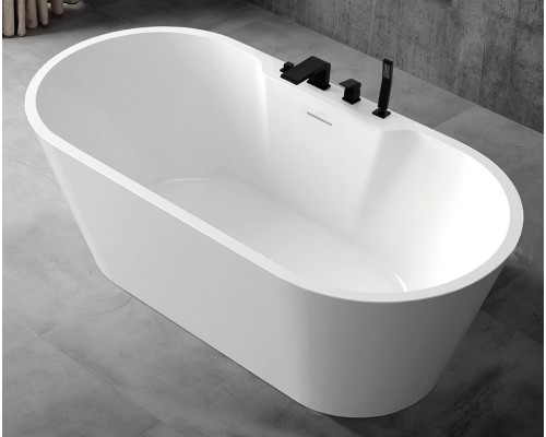 Ванна акриловая Abber AB9299-1.5 150 x 80 см овальная, белый