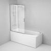 Акриловая ванна Am.Pm Like 150 x 70 см, с каркасом, шторкой и душевой системой (W80ASET-150SL)