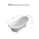 Ванна Antonio Lupi Suite 192 х 90 см