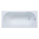 Ванна акриловая Aquanet Light 150 x 70 см 243869, с каркасом, белая