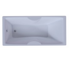 Ванна акриловая Aquatek Феникс 180 x 85 см с фронтальным экраном, белая, слив слева, FEN180-0000069
