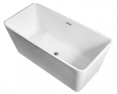 Ванна акриловая Azario Lincoln LIN17080 170 х 80 x 55 см отдельностоящая, белая