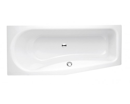 Ванна стальная Bette Luna 2760-000 PLUS L/R 170х75х45 см с шумоизоляцией, BetteGlasur® Plus, Антислип, белый