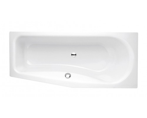 Ванна стальная Bette Luna 2760-000 PLUS L/R 170х75х45 см с шумоизоляцией, BetteGlasur® Plus, Антислип, белый