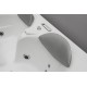 Ванна гидромассажная акриловая Black&White Galaxy GB5005, 175 х 160 см, белая