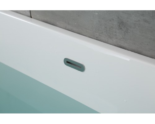 Ванна акриловая Bolu BL-323NS/170, 170 x 80 см, слив-перелив в комплекте, белый