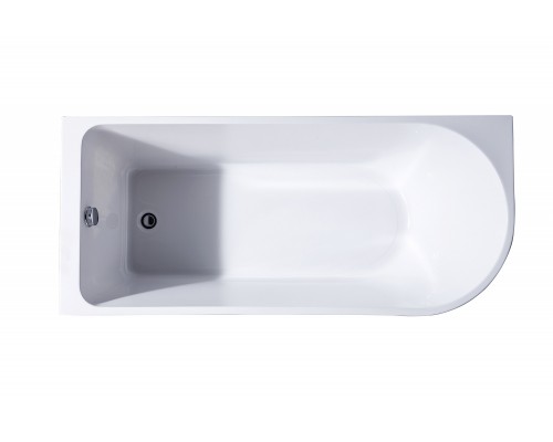 Ванна акриловая Bolu BL-380S L/R, 170 x 75 см, слив-перелив в комплекте, белый, левая/правая