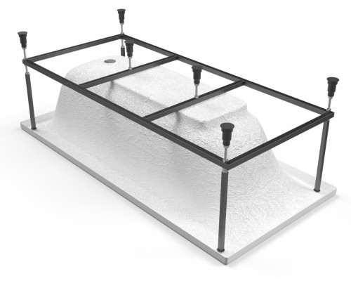 Ванна акриловая Cersanit Smart 170 x 80 см, прямоугольная, белая, левая/правая