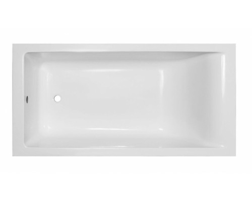 Ванна из литьевого мрамора Эстет Дельта 180А 180 х 70 см, прямоугольная, белая