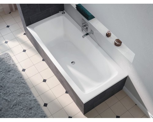 Стальная ванна Kaldewei Cayono 750,170 х 75 х 41 см, с покрытием easy-clean, 2750.0001.3001