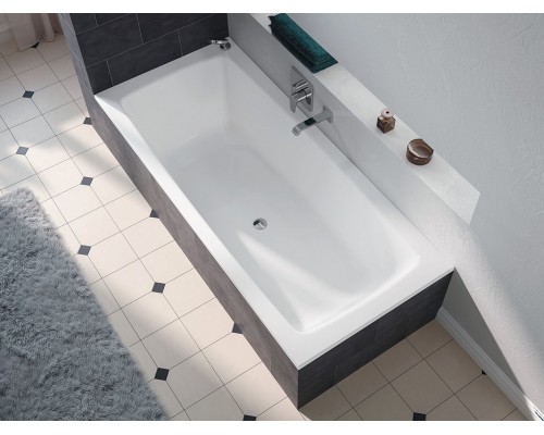 Стальная ванна Kaldewei Cayono мод. 750, 170х75x41 см, easy-clean + anti-slip, 2750.3000.3001