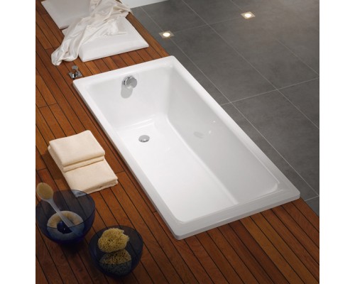 Стальная ванна Kaldewei Puro мод. 653, 180 х 80 х 42 см, easy-clean, 2563.0001.3001