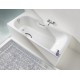 Стальная ванна Kaldewei Saniform Plus мод. 375-1, 180*80*43 см, easy-clean, 1128.0001.3001