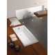 Стальная ванна Kaldewei Puro мод. 653, 180 х 80 х 42 см, без покрытия, 2563.0001.0001
